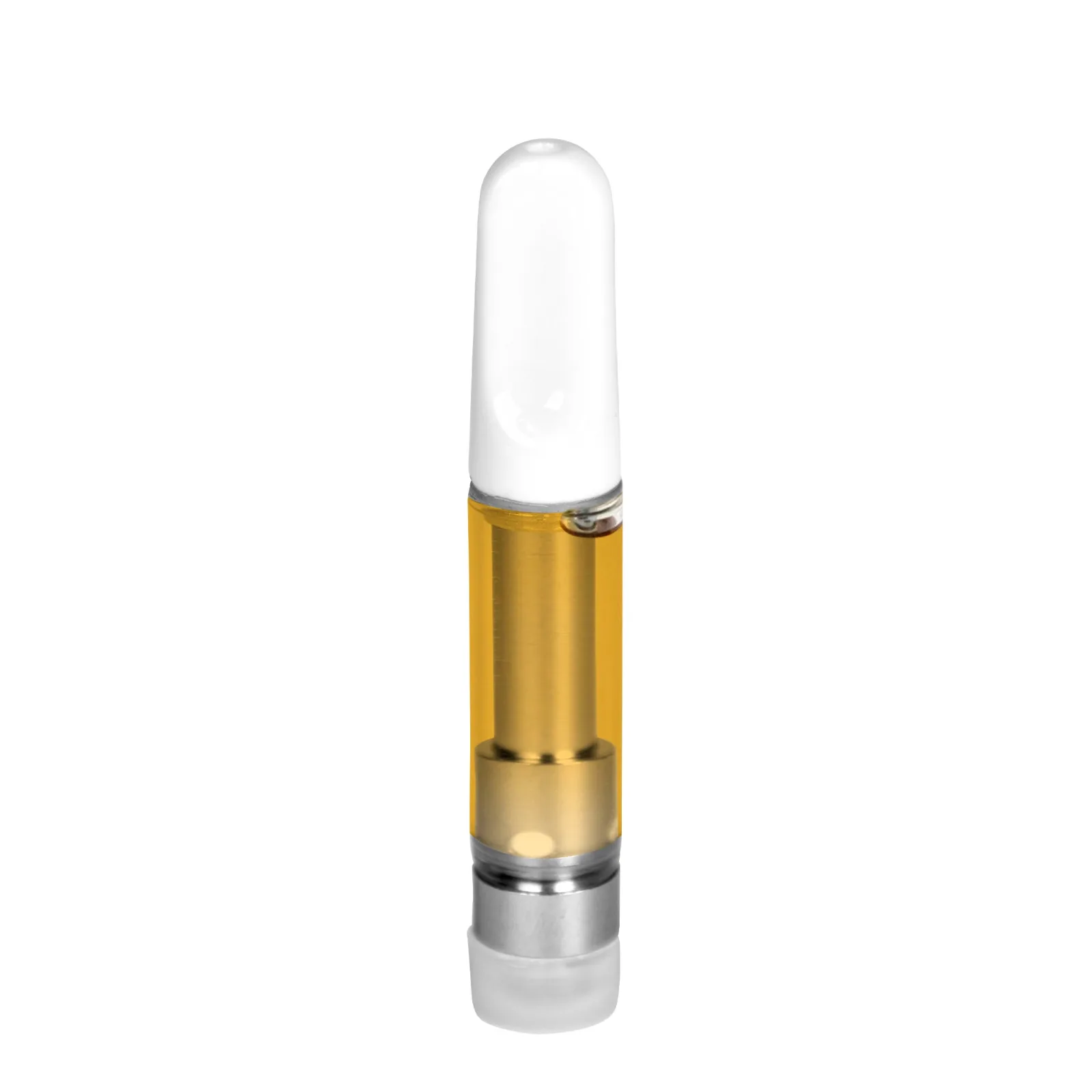 1mL 510 Push Top White Tip Vape Cartridge - Image 2