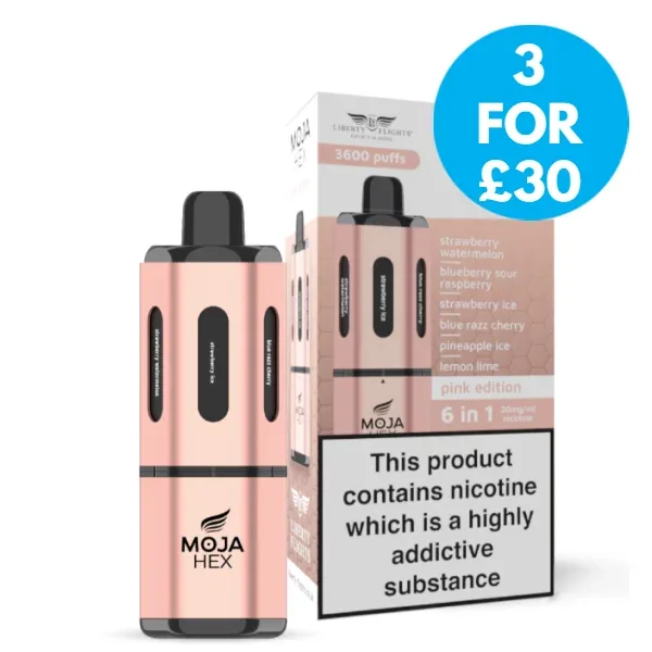 20mg MOJA Hex 6-in-1 Pre-filled Pod Kit