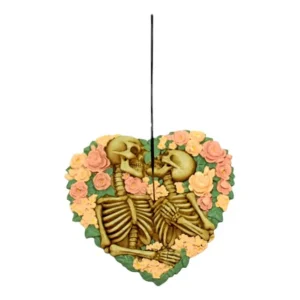 5.5" Skeleton Hearts Incense Burner