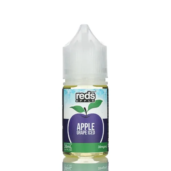 7 Daze Salt Series – Reds Apple Grape Iced- 30ml - Image 2
