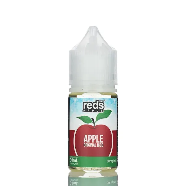 7 Daze Salt Series – Reds Apple Original ICED – 30ml - Image 2
