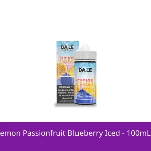 7Daze Fusion - Lemon Passionfruit Blueberry Iced