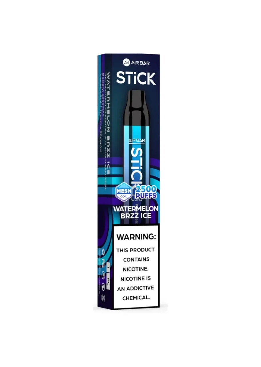 Air Bar Stick 2500: Watermelon Brzz Ice