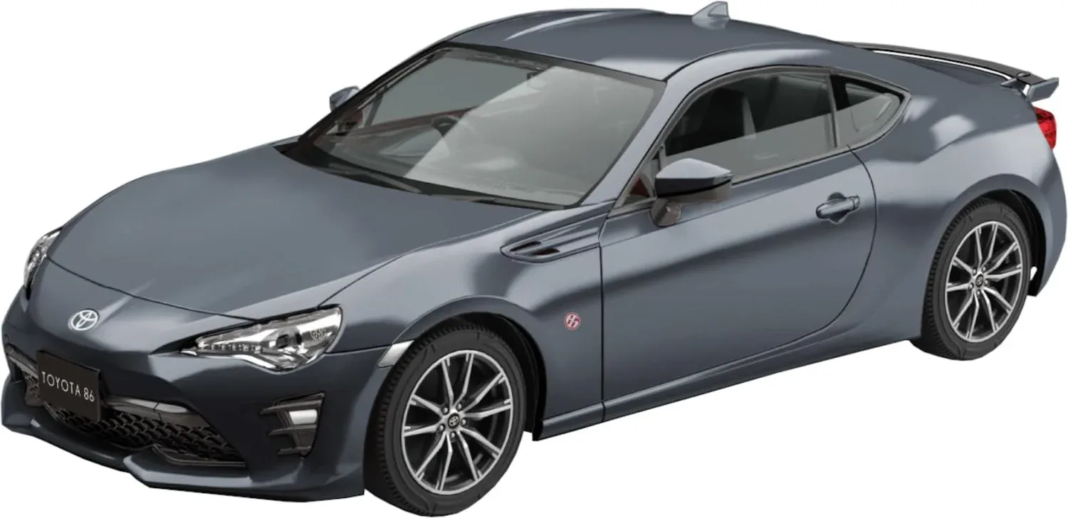 Aoshima 1/32 Toyota 86 Dark Gray Pre-Painted Model Kit