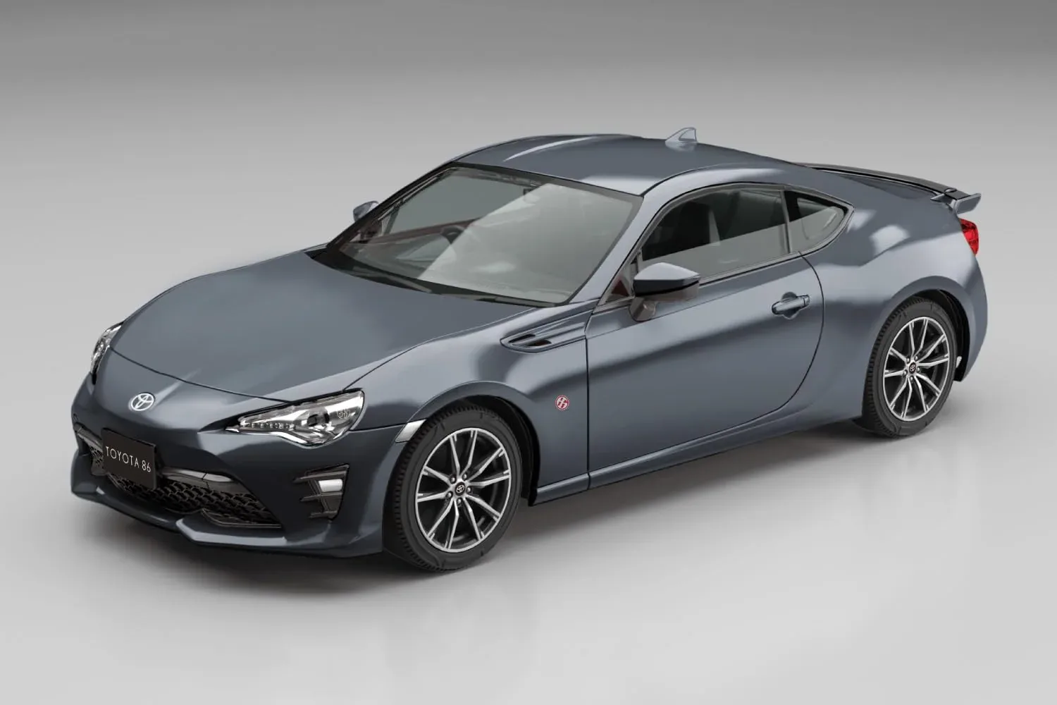 Aoshima 1/32 Toyota 86 Dark Gray Pre-Painted Model Kit - Image 2