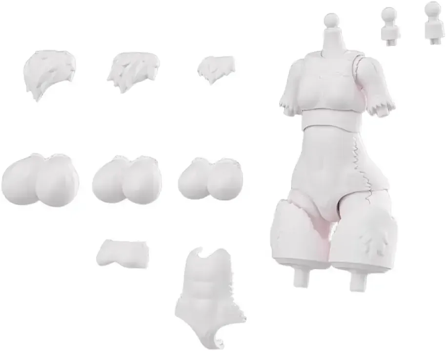 Aoshima Kemo Plastic Body Parts Set 01 Khaomany ABS Figure Model