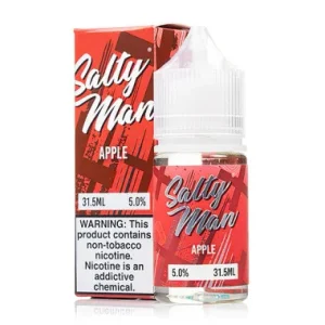 Apple | Salty Man Nic Salt E-Liquid by Solace Vapor
