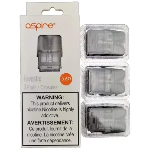 Aspire Favostix Replacement Pods (CRC)