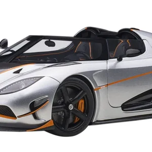 Autoart 1/18 Koenigsegg Agera RS Silver Black Model Car 79024