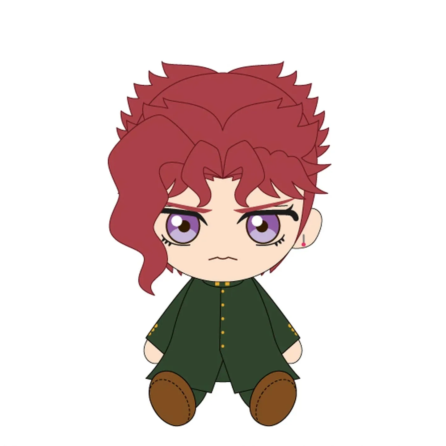 Bandai Jojo's Bizarre Adventure Noriaki Kakyouin Plush Doll Japan