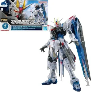 Bandai RG 1/144 Freedom Gundam Ver.GCP Clear Color Gundam Base Limited