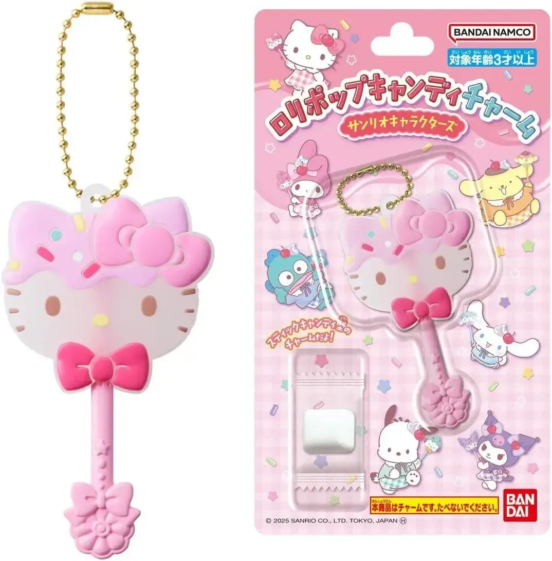 Bandai Sanrio Characters Lollipop Candy Charm Box 12 Piece Set