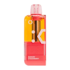 Bangin Strawberry Off Stamp X-Cube Disposable (Crystal) - Vapeoutletus Online Vape Store