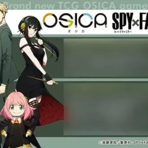 Banpresto SPY FAMILY OSICA Booster Card Box, 12 Booster Packs