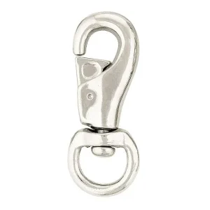 Barcoded 3142 Bull Snap, 1", Nickel Plated