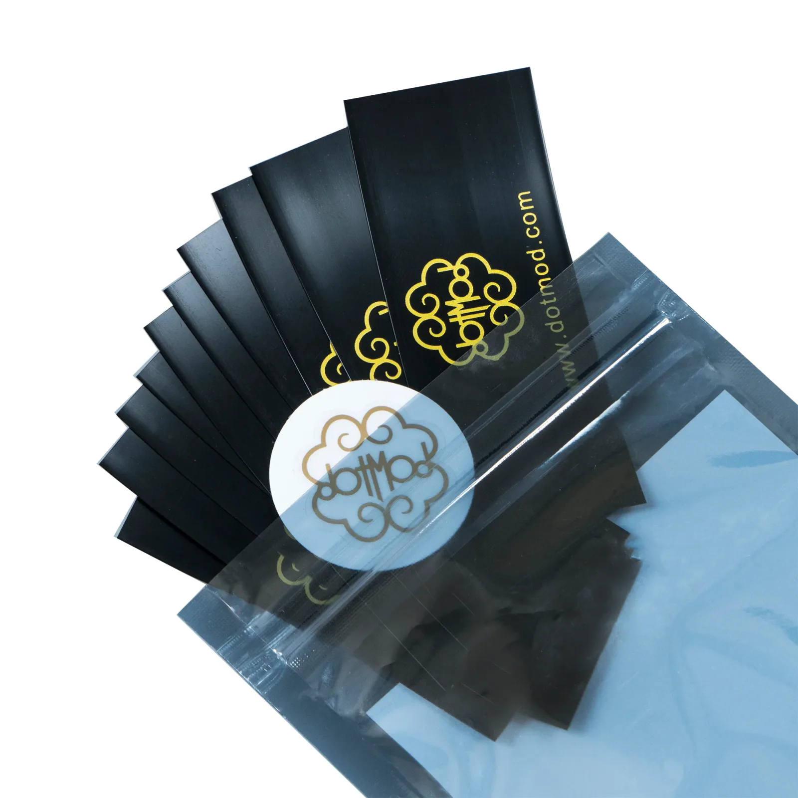 Battery Wrap (Gold "dotmod" Logo, 10pack) - Image 2