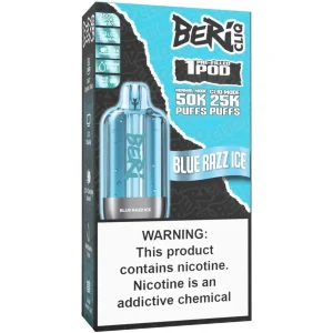 Beri CLIQ 50K Refill Pod: Blue Razz Ice