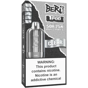 Beri CLIQ 50K Refill Pod: Clear