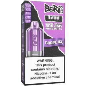 Beri CLIQ 50K Refill Pod: Grape Ice