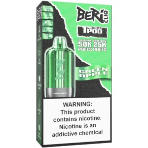 Beri CLIQ 50K Refill Pod: Green Apple