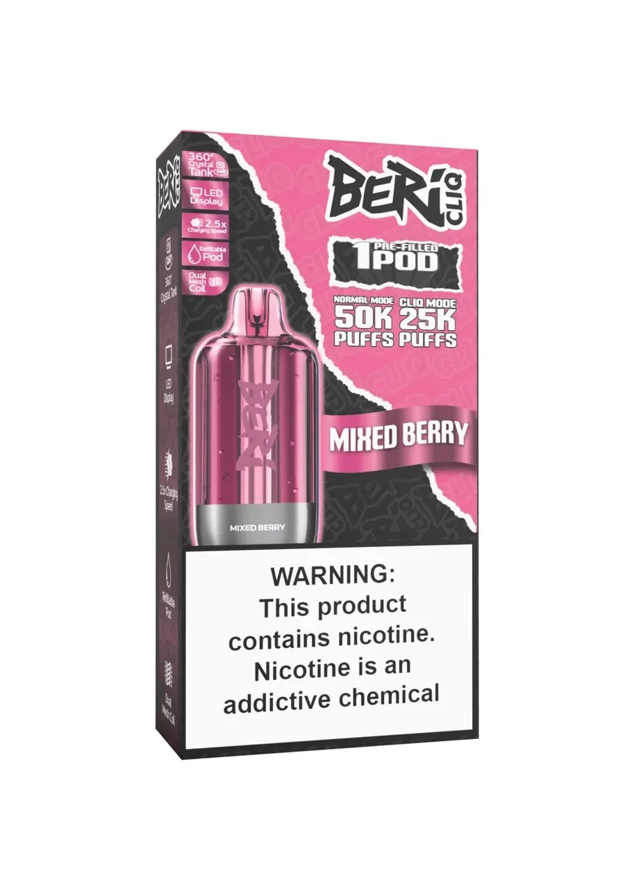 Beri CLIQ 50K Refill Pod: Mixed Berry