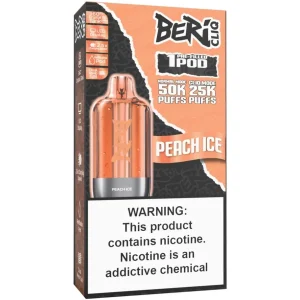 Beri CLIQ 50K Refill Pod: Peach Ice
