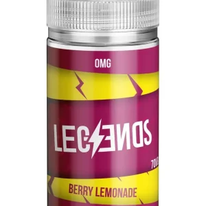 Berry Lemonade Vape Juice By Legends E-Liquid 0mg 200ml 70/30