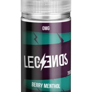 Berry Menthol Vape Juice By Legends E-Liquid 0mg 200ml 70/30