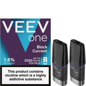 Blackcurrant VEEV ONE pods 2 pack