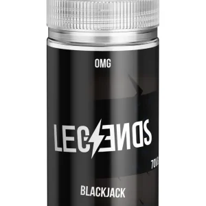 Blackjack Vape Juice By Legends E-Liquid 0mg 200ml 70/30
