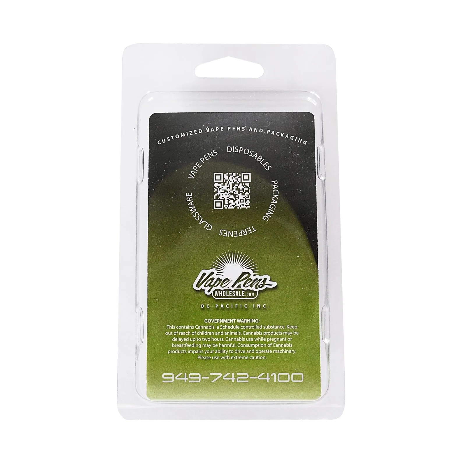 Blank Clamshell Blister Cartridge Packaging - Image 2