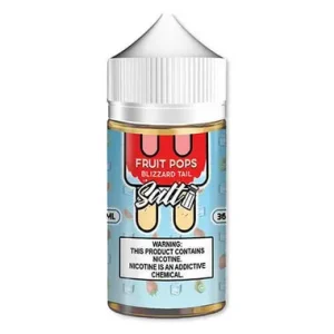 Blizzard Tail Salt eJuice by Fruit Pops Vapor E-Liquid