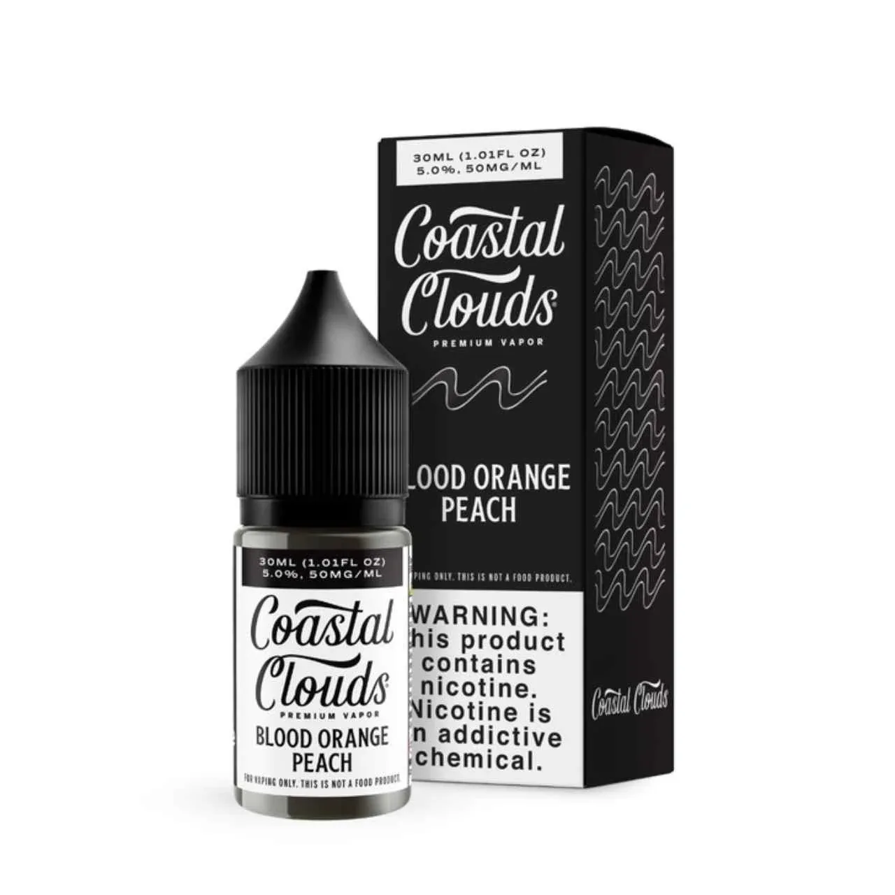 Blood Orange Peach 30ml Salt E-Juice | Coastal Clouds