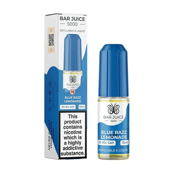Blue Razz Lemonade Nic Salt E-Liquid by Bar Juice 5000