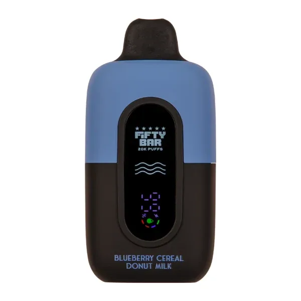 Blueberry Cereal Donut Milk Fifty Bar 20K - America’s Trusted Online Vape Store