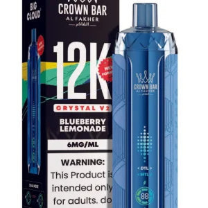 Blueberry Lemonade Al Fakher Crown Bar Crystal V2 12K