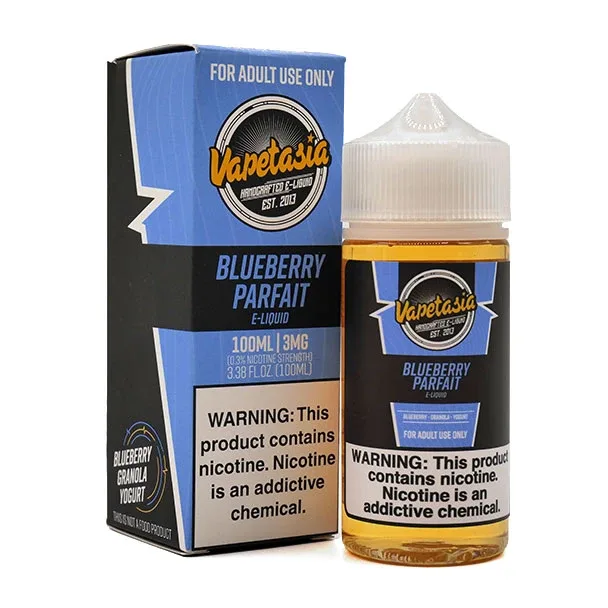 Blueberry Parfait - 3mg - Vapetasia - 100mL