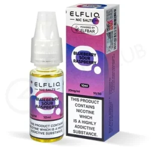 Blueberry Sour Raspberry Nic Salt by Elf Bar Elfliq