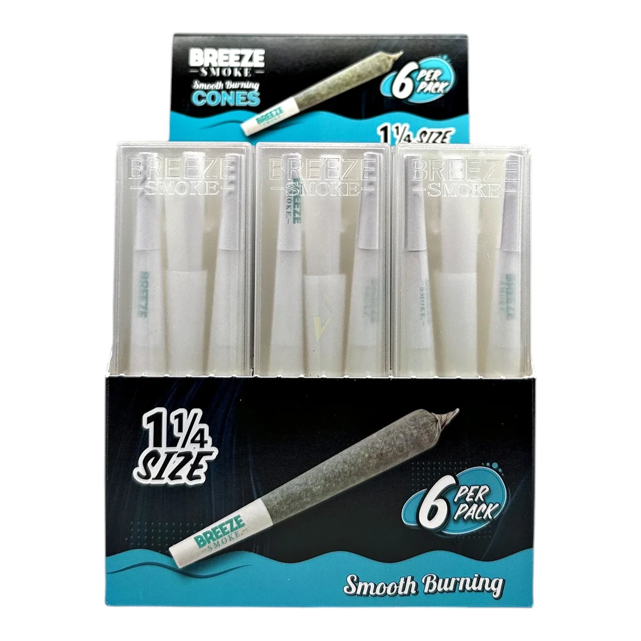 Breeze Smoke Smooth Burning 1 1/4 Cones 18 Pack