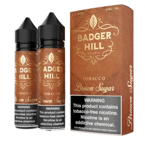 Brown Sugar Tobacco 120ml E-Juice | Badger Hill Reserve