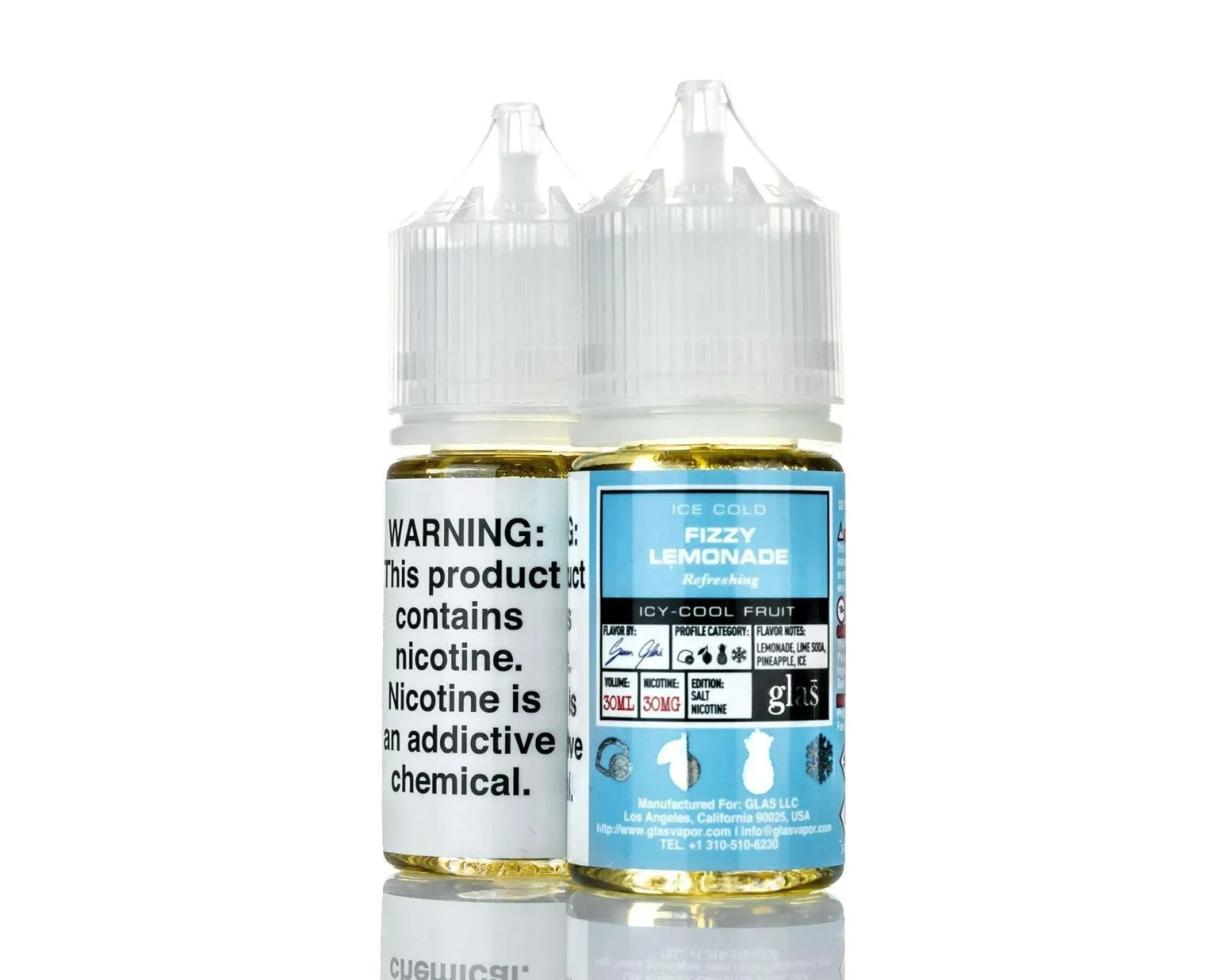 BSX Vapor Salt Nic E-Liquid – Fizzy Lemonade – 30ml