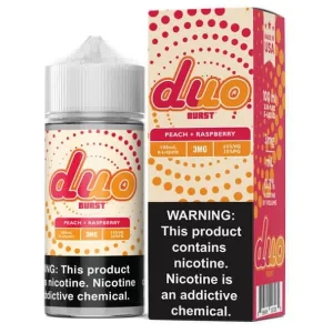 Burst Duo – Peach Raspberry – 100ml
