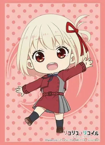 Bushiroad Licorice Recoil Nishiki Senzoku Mini Card Sleeves 75pc