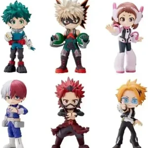 Bushiroad PalVerse Hero My Hero Academia Figure Set, 6-Piece Box