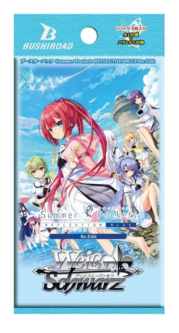 Bushiroad Summer Pockets Reflection Blue Re Edit Card 12 Packs Box - Image 2