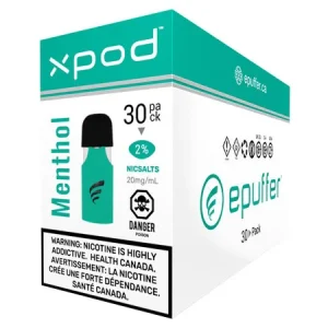 Buy XPOD Menthol Vape Pods 30