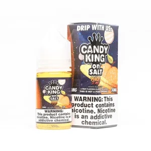 Candy King On Salt Peachy Ring 30ml Nic Salt Vape Juice - 35MG