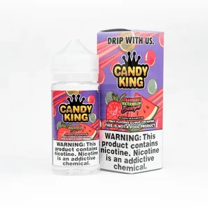 Candy King Strawberry Watermelon Bubblegum Vape Juice 100ml