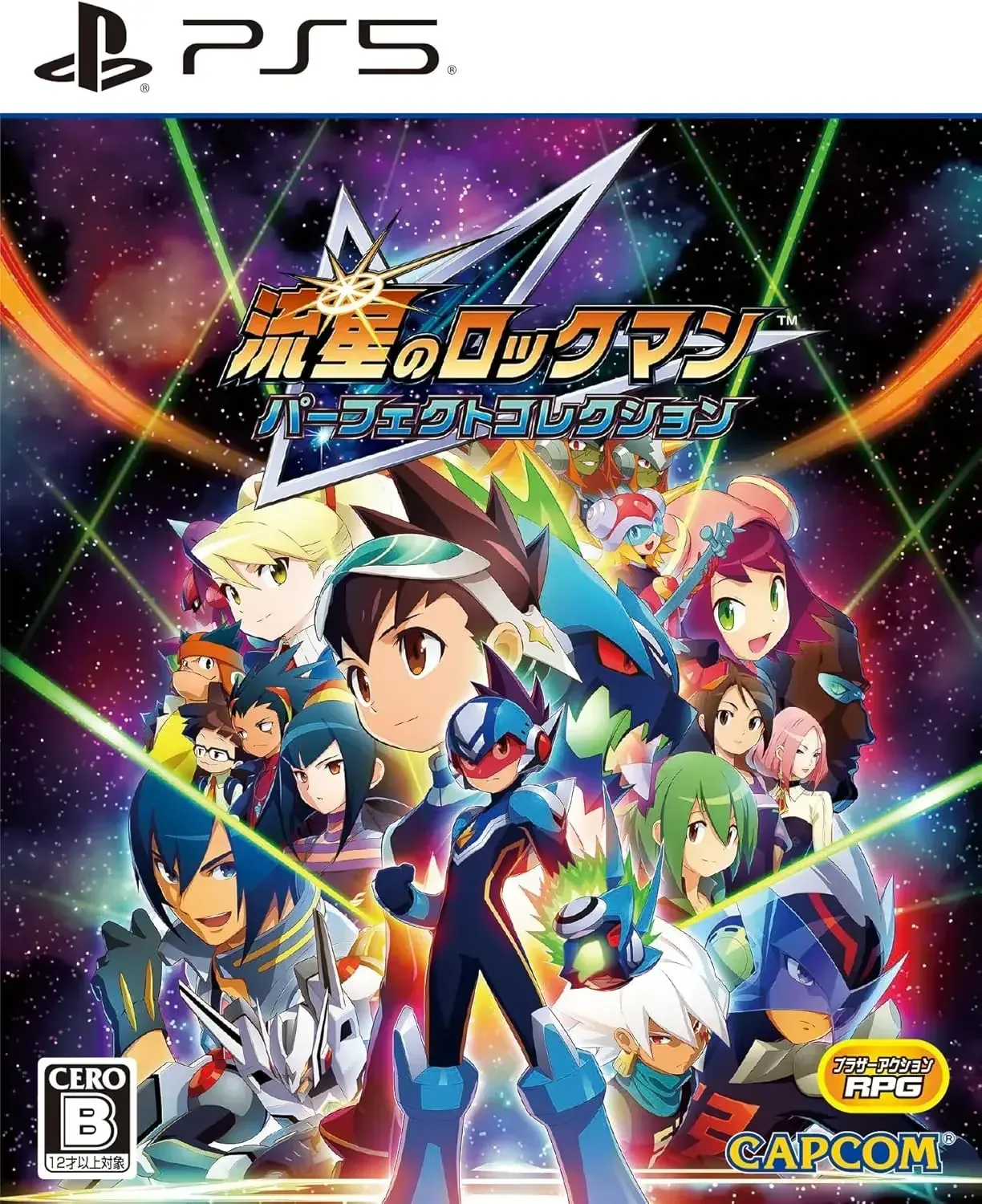 Capcom Mega Man Star Force PS5 Complete Series + Bonus DLC