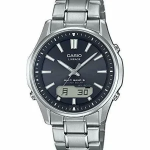 Casio Lineage Lcw-m100tse-1ajf Multiband 6 Solar Radio Men's Watch In Box